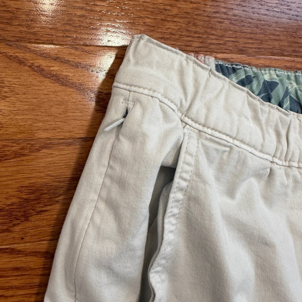 Chubbies The Glacier Crushes Originals Pants Mens 2XL 32" Beige Elastic Waist - Picture 10 of 16